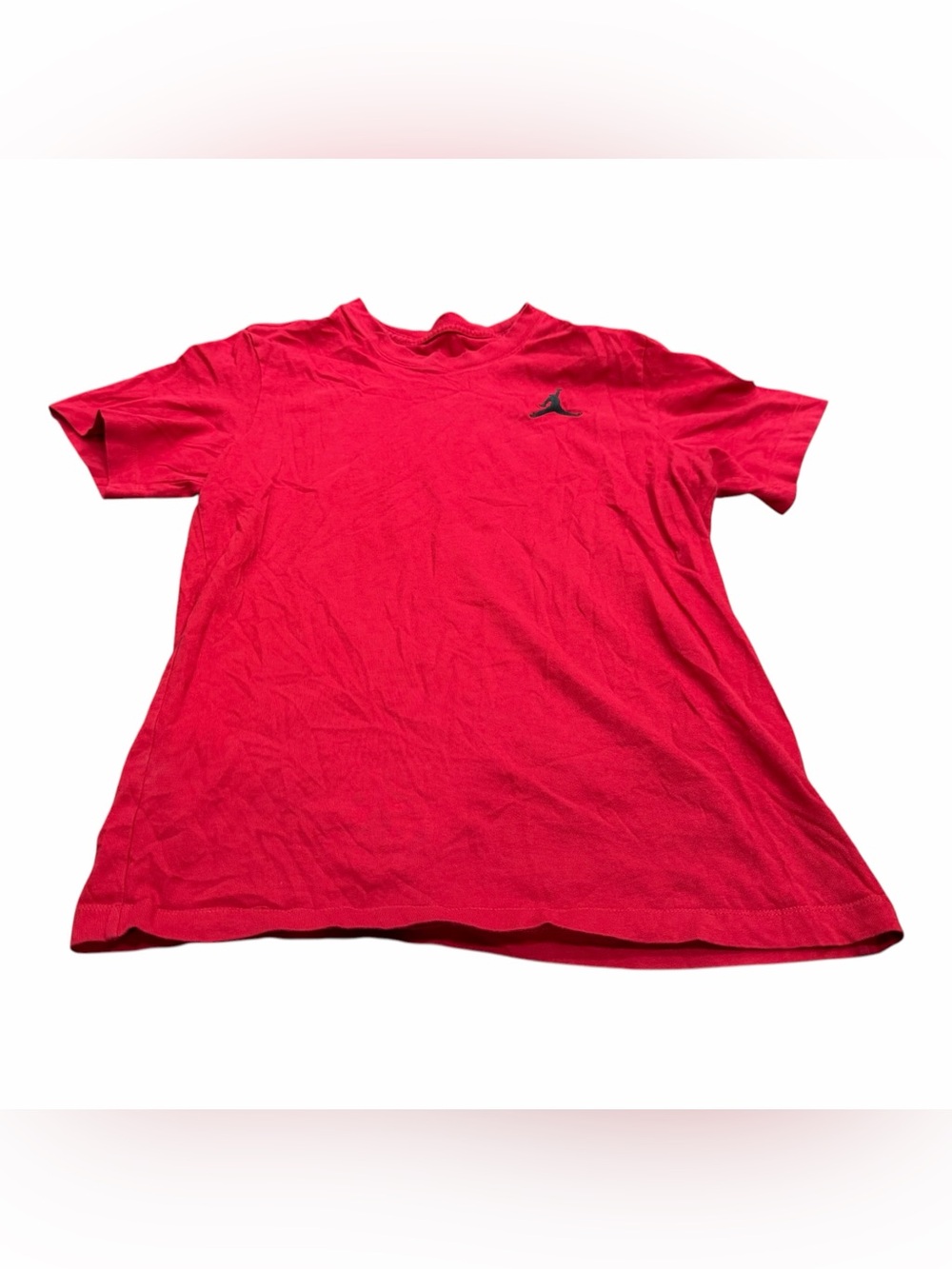 Nike Air Jordan Mens Size Small Red Short Sleeve T-Shirt Jumpman Logo